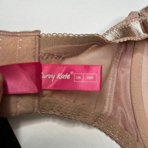 New Curvy Kate Tan Unlined full coverage Bra 28K - Picture 5 of 7